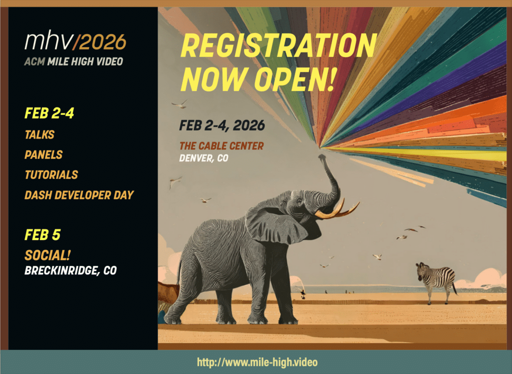 Mile High Video 2026 - Registration Open Now